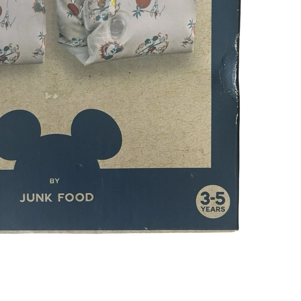 NWT Disney Swimmies Arm Floaties Mickey Mouse Palm Tree Age 3-5 by‎ Junk Food